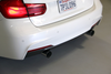 Dinan 17-21 BMW M240i Freeflow Axleback Exhaust System -Black