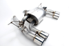 Dinan 15-18 BMW M3 Freeflow Axleback Exhaust System - Polished