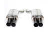 Dinan 06-10 BMW M5 Freeflow Axleback Exhaust System -Black