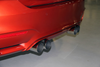 Dinan 15-18 BMW M3 Freeflow Axleback Exhaust System - Black