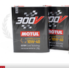 Motul 300V 10W40 Oil Change Package - 6 Liters W/ Filter 