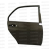 Seibon OEM-style carbon fiber doors for 2003-2007 Mitsubishi Lancer EVO (REAR) *OFF ROAD USE ONLY!