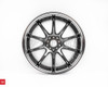 WORK ZR10 2P 19x9.5 -11 5x114.3 Glim Black (A Disk) (Step Rim)