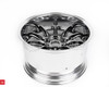 WORK ZR10 2P 20x10.0 +28 5x100 Glim Black (R Disk) (Step Rim)
