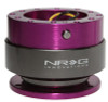 NRG Quick Release Gen 2.0 - Purple Body w/ Titanium Chrome Ring