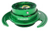 NRG Quick Release Kit Gen 3.0 - Green Body/Green Ring w/ Handles