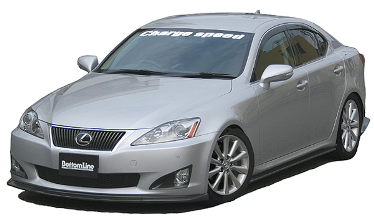 CHARGE SPEED 2006-2012 LEXUS IS250/ IS350 BOTTOM LINE SIDE SKIRTS CARBON