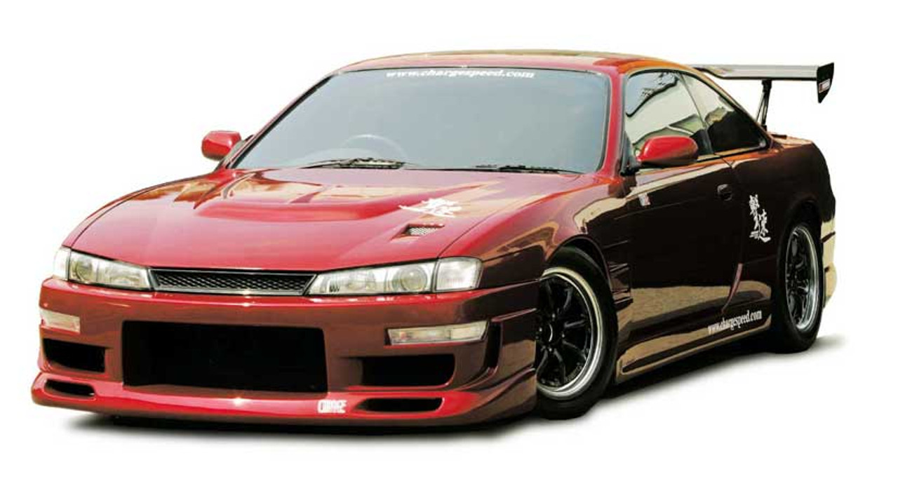 CHARGE SPEED 1995-1996 NISSAN 240SX S-14 ZENKI VENTED FRP HOOD