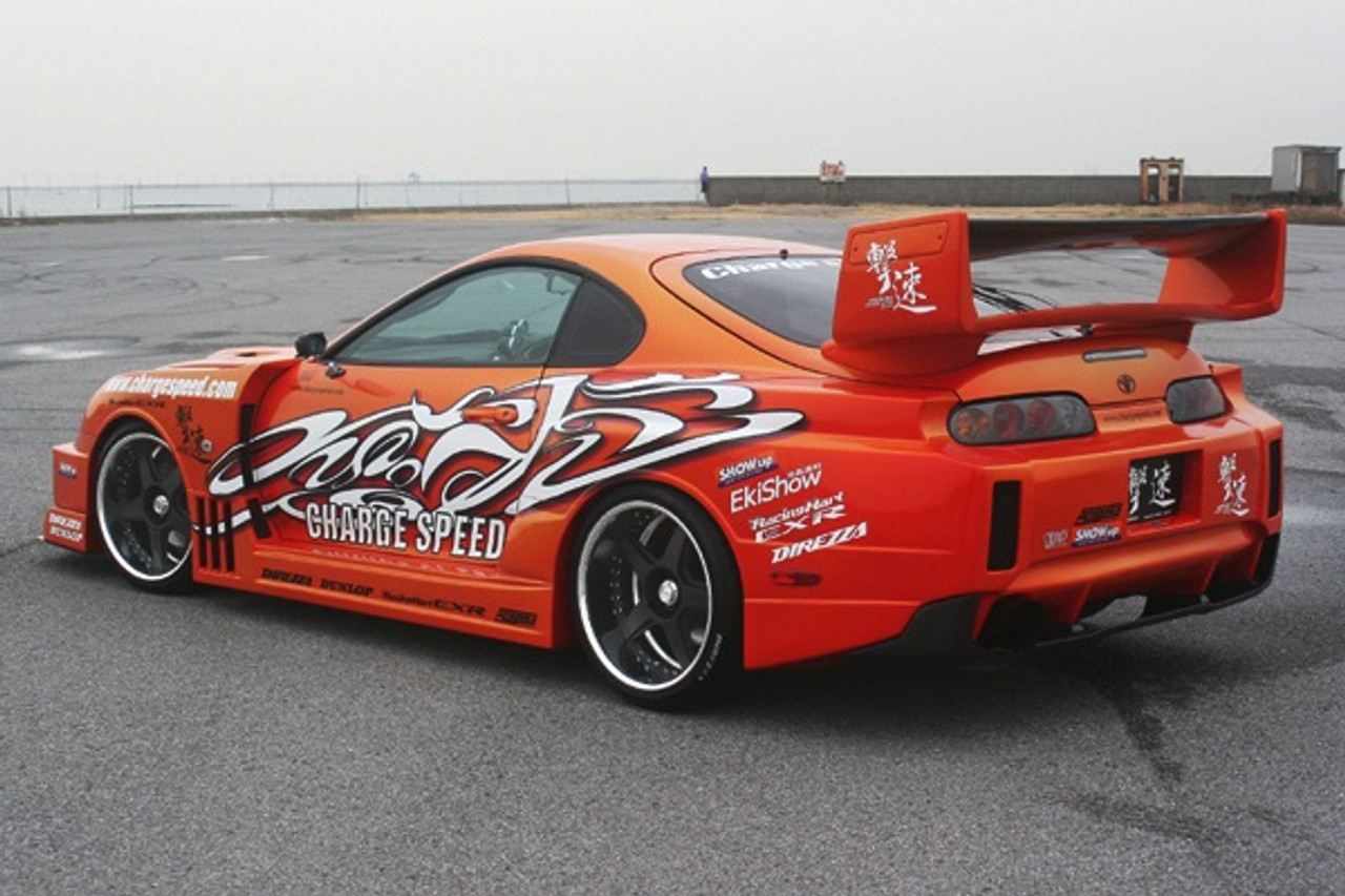 Charge Speed Super GT Wing w/ CF Top