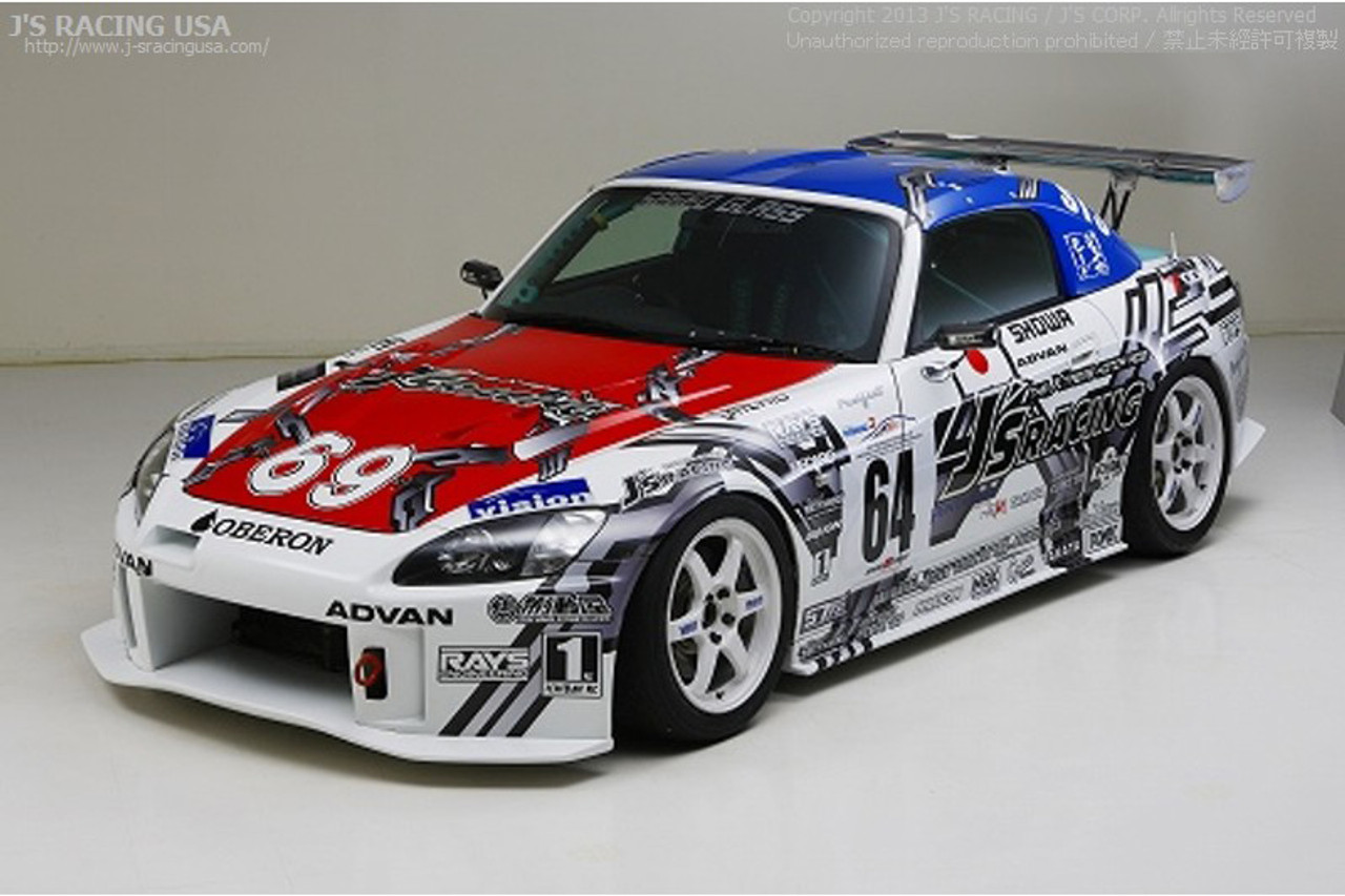 J's Racing Type S Total Aero System FRP Version 2 - Honda S2000 