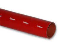 Vibrant 4 Ply Reinforced Silicone Straight Hose Coupling - 4.5in I.D. x 12in long (BLACK) main image 1