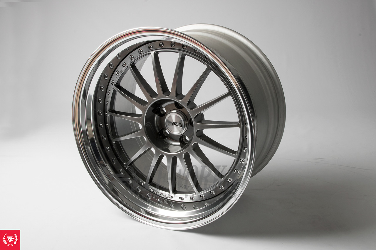 SSR Professor TF1 20x11.5 +18 5x114.3 Titan Silver main image 1