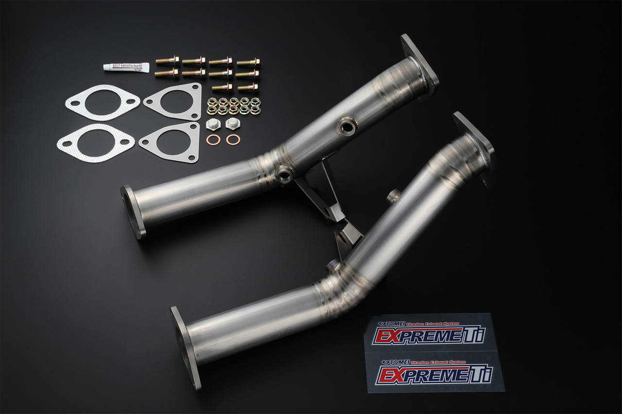 EXPREME Ti チタニウム触媒ストレートバイプ NISSAN TYPE-A EXPREME Ti Titanium CAT Straight Pipe for NISSAN TYPE A