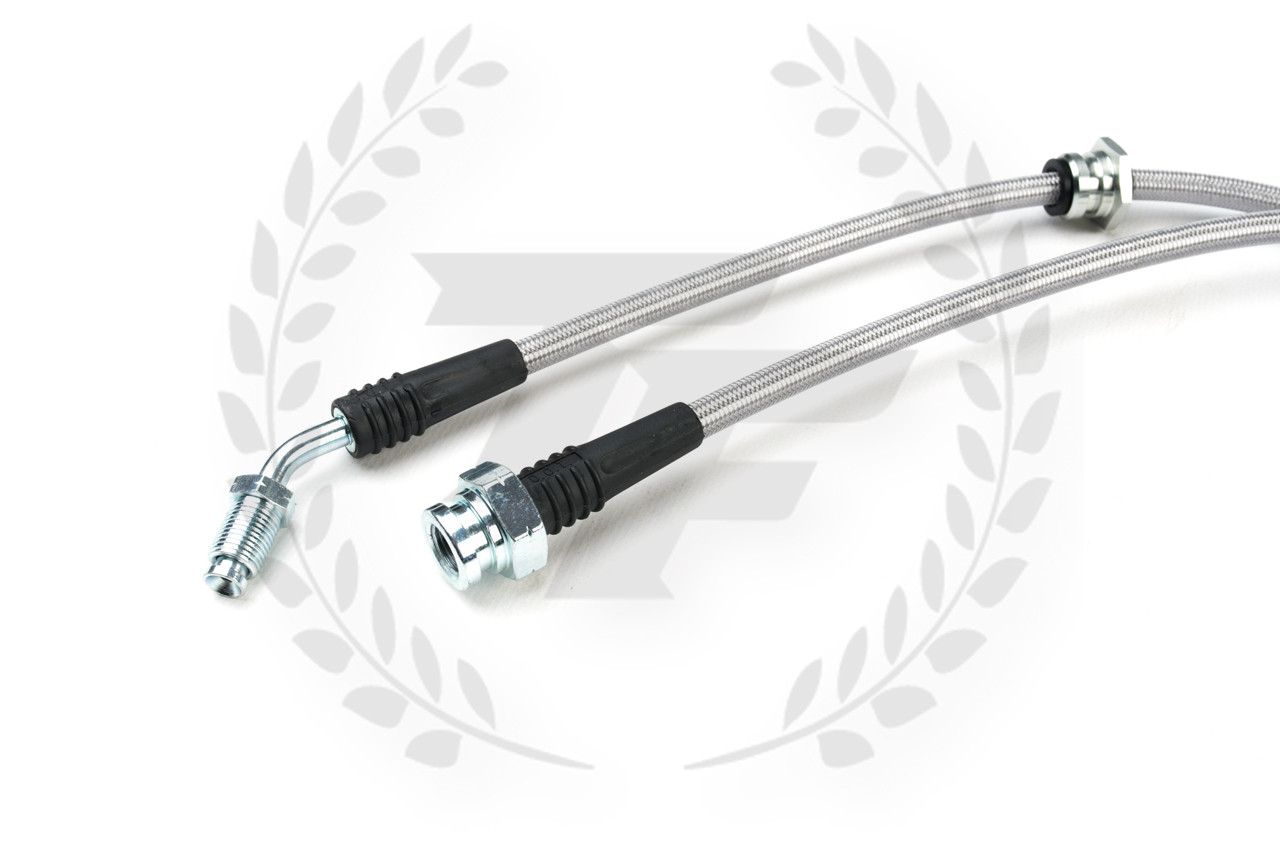 Front & Rear Black Brake Line Kit - For 240SX S13/S14 With 300ZX Caliper Swap