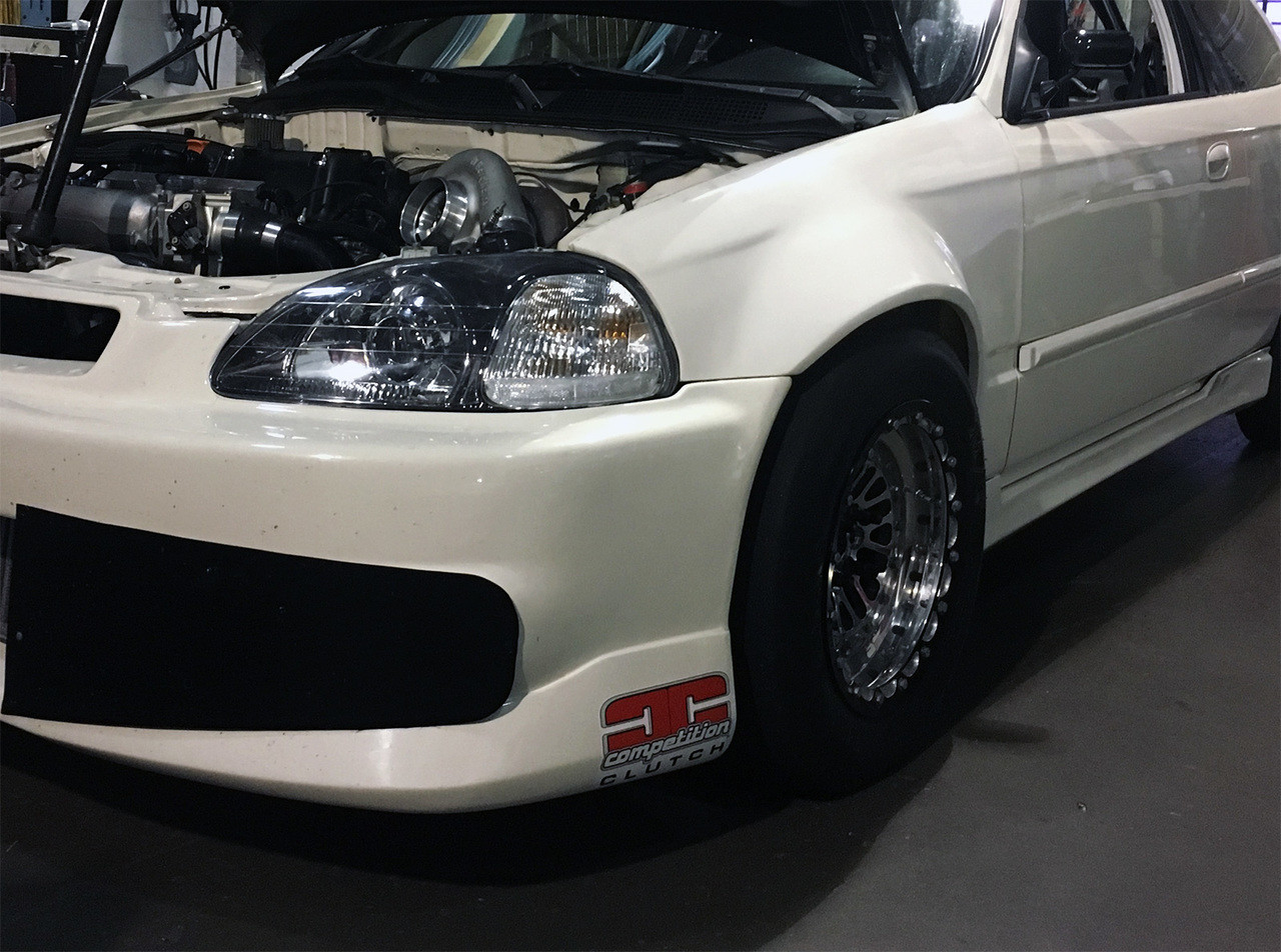 TFWorks Honda Civic EK Zenki (9698) +50mm Wide front fenders