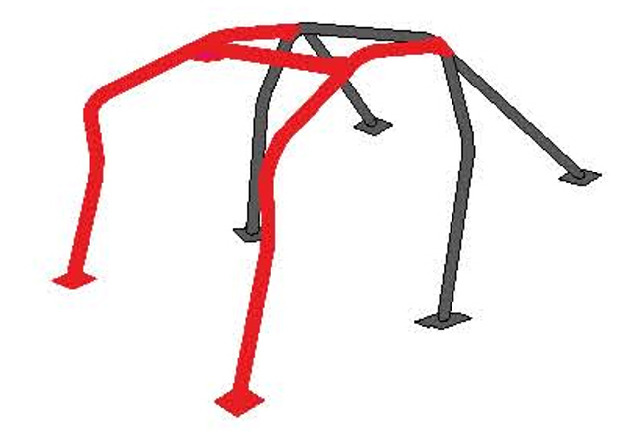 Cusco Roll Cage Safety 21 6pt Dash Escape w/ harness Bar 0003