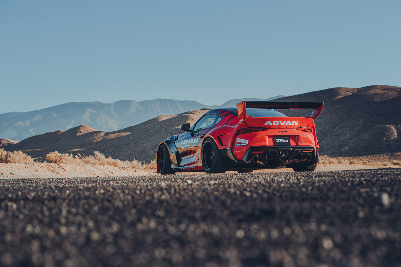 TFWorks A90 Toyota Supra Muffler Delete Axle Back