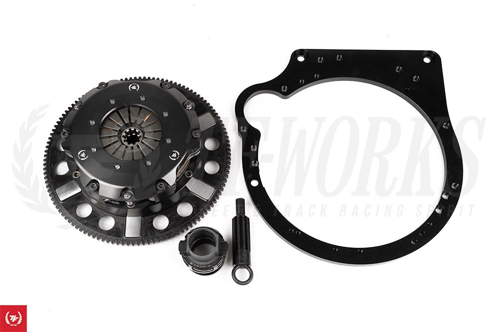 K-Series to BMW Transmission Adapter Plate V1.1 + Twin Disc Clutch Kit