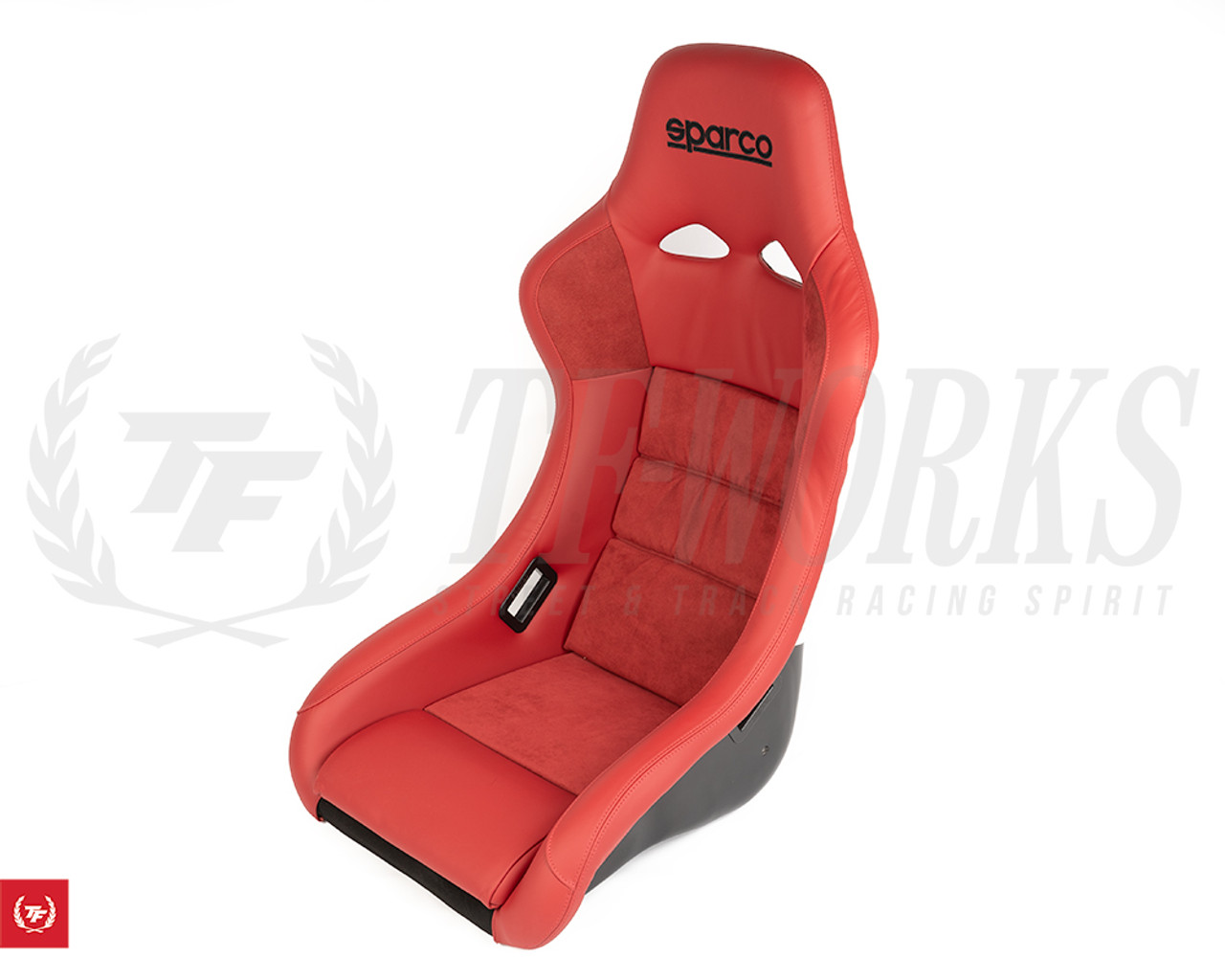 Sparco QRT Performance - Red Leather / Alcantara