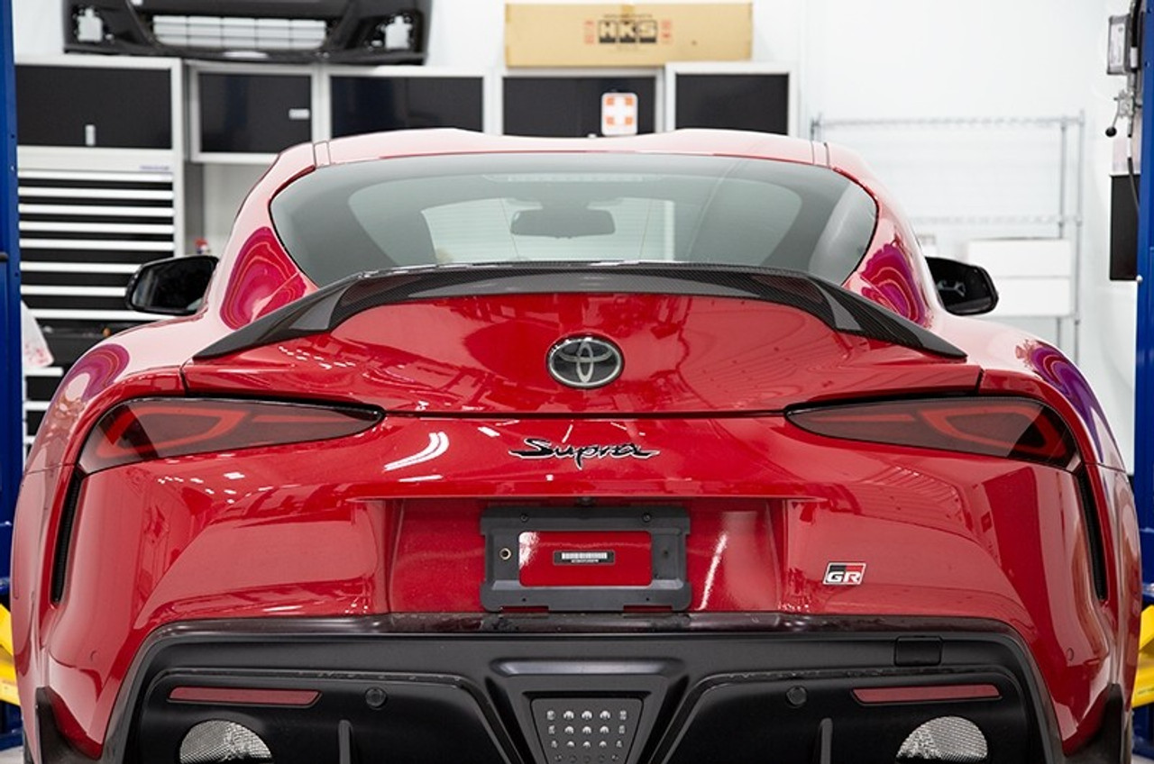 Rexspeed Dry Carbon Fiber Spoiler (TRD Style) - 2020+ GR Supra