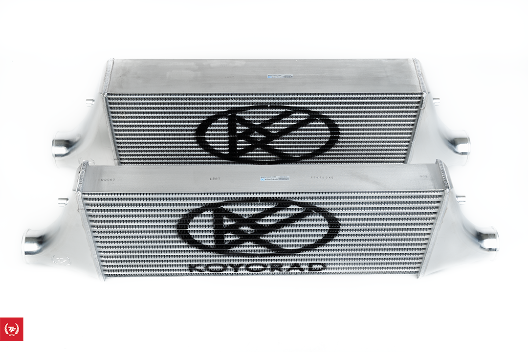 Koyo 2.5" Intercooler with TFWorks Billet Aluminum End Tanks
