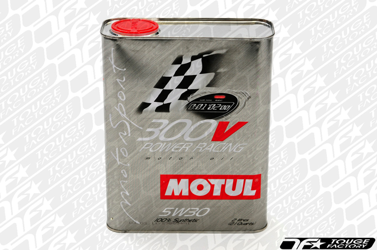 Motul 300V Power Racing Synthetic 5W30 Engine Oil - 2 Liter 104241