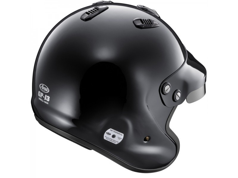 Arai GPJ3 Motorsports SA2020 Open Face Helmet Black TF Works