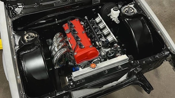 TF-Works K-Series Kswap RWD High-Rise NA Header (4-1) - Touge Factory