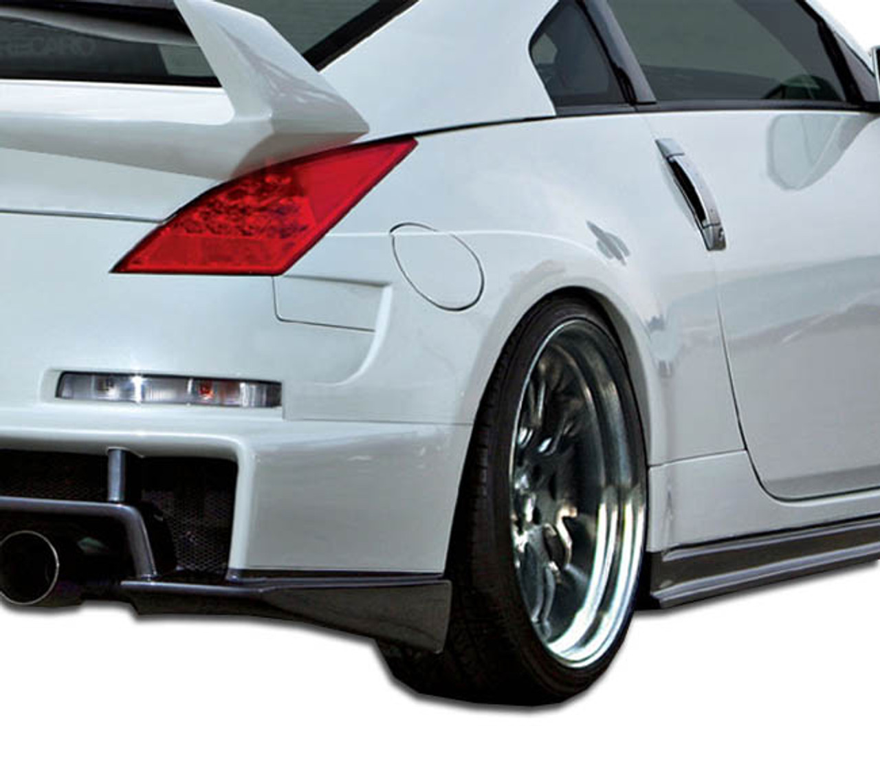 Nissan 350z shop fender flares