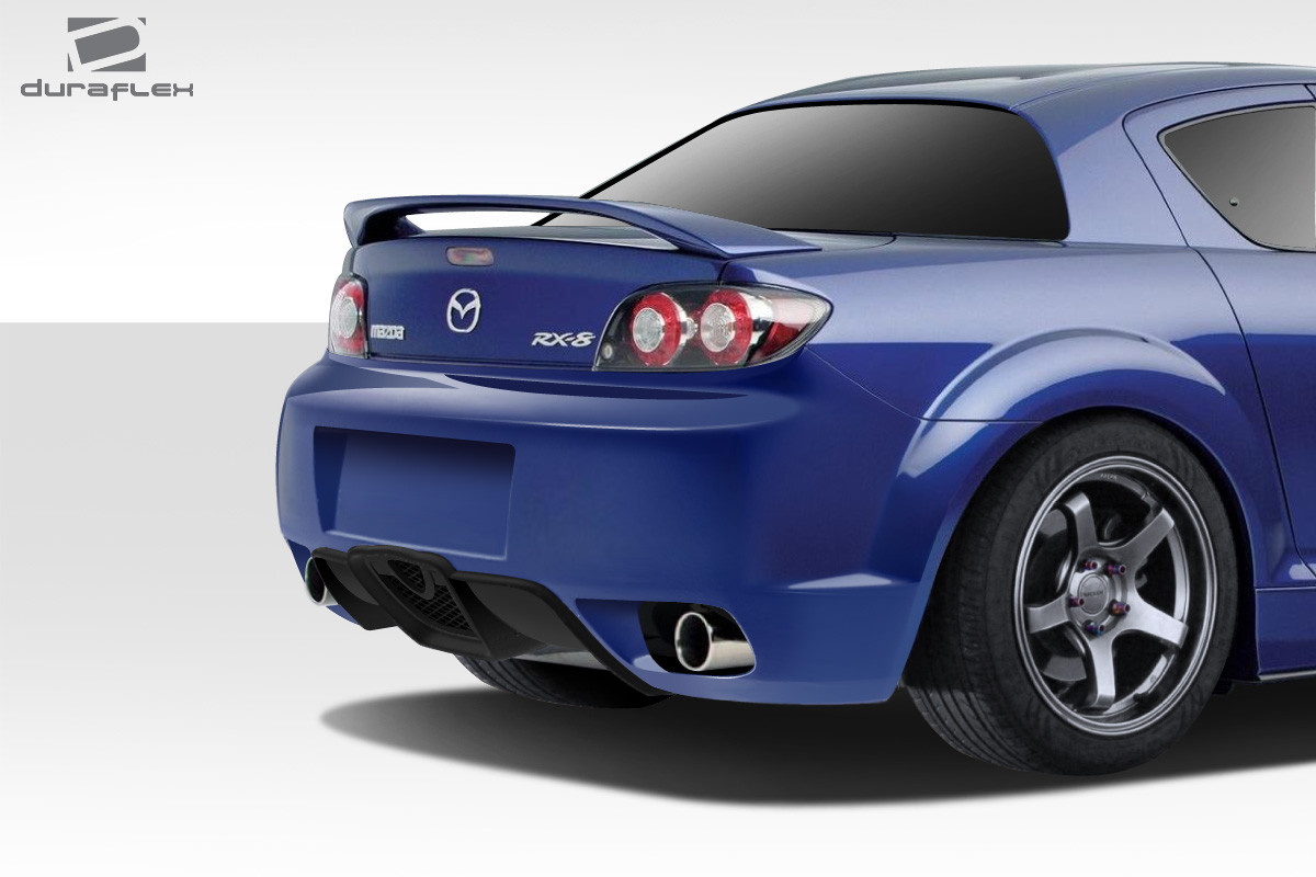 2004-2008 Mazda RX-8 Duraflex K-1 Rear Bumper Cover - 1 Piece - Touge ...