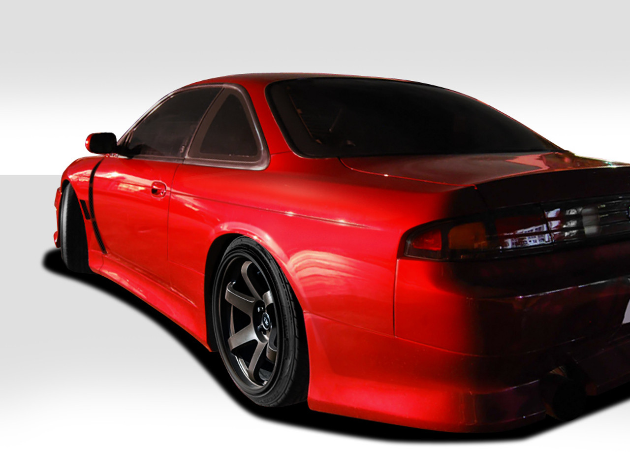 1995-1998 Nissan 240SX S14 Duraflex V-Speed Wide Body Rear Fenders