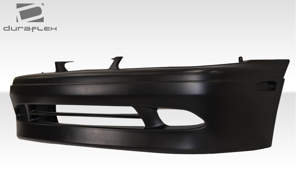 Front Bumper End Caps (Primed) Set For 1995-1996 Nissan Pickup / 1993-1995 Pathfinder