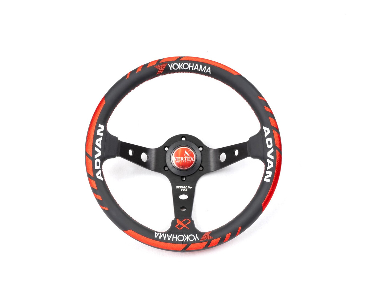 VERTEX X ADVAN COLLABORATION STEERING WHEEL VERSION 2; 330MM
