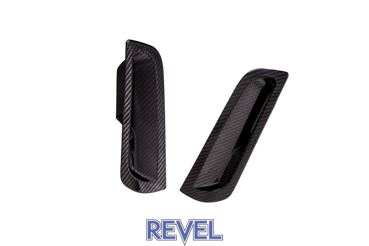 Revel GT Dry Carbon Front Bumper Duct Covers TF Works / Touge Factory