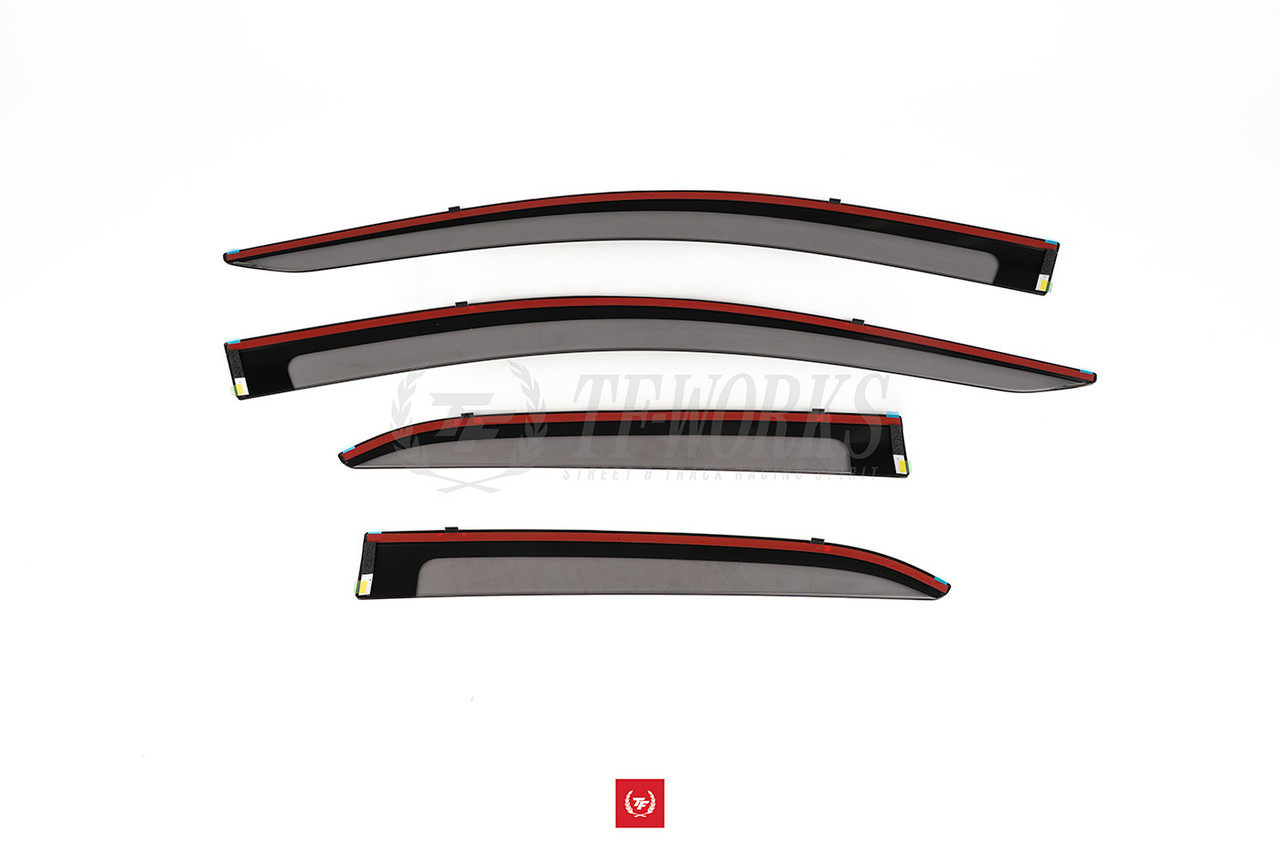 Toyota OEM Window Visor Set - for 2023+ GR Corolla - Touge Factory