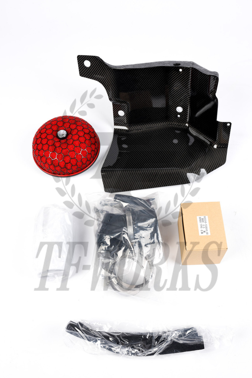 CARBON RACING SUCTION GRヤリスGXPA16 HKS Dry Carbon Racing Suction Air Intake System - GR Yaris