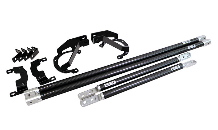 ココア様用　gr86 サスペンション② HKS CARBON BRACE ZN8/ZD8 FULL KIT TOYOTA GR86 SUBARU BRZ 22+