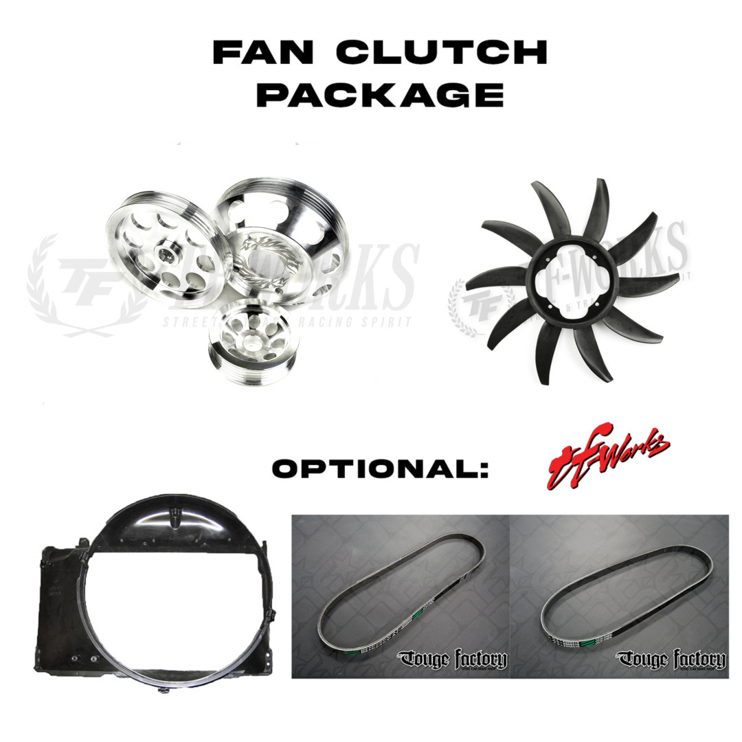 SR20DET CLUTCH FAN UPGRADE - Touge Factory