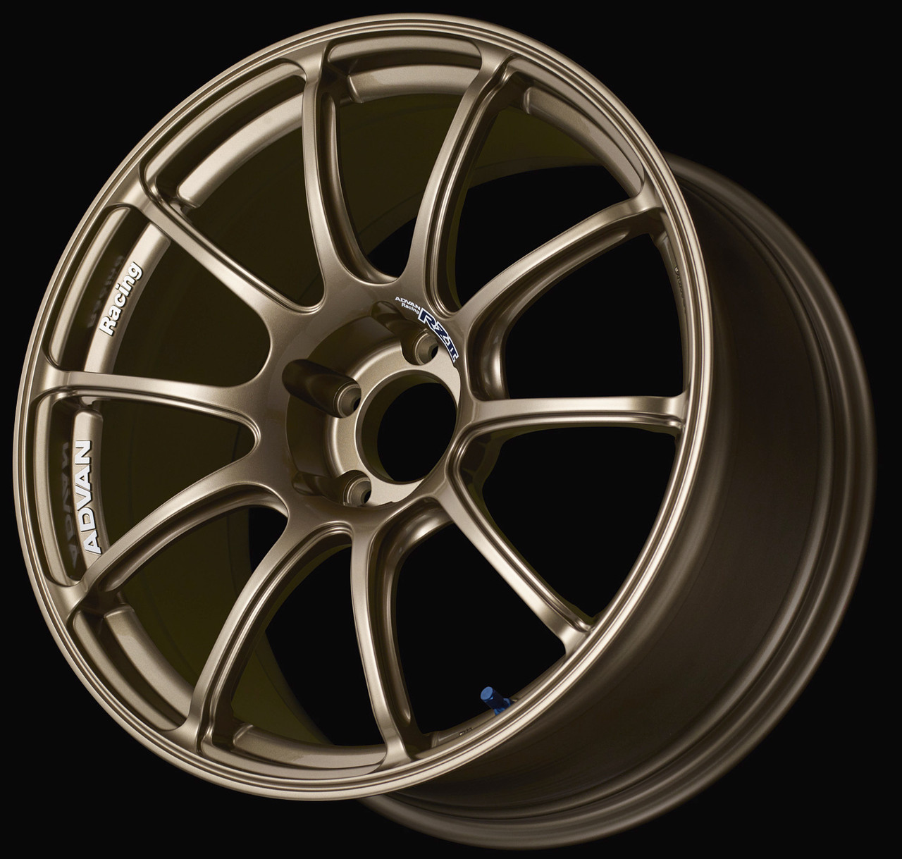 RZII 18X8.0 +45 5-120 RACING HYPER BLACK & RING
