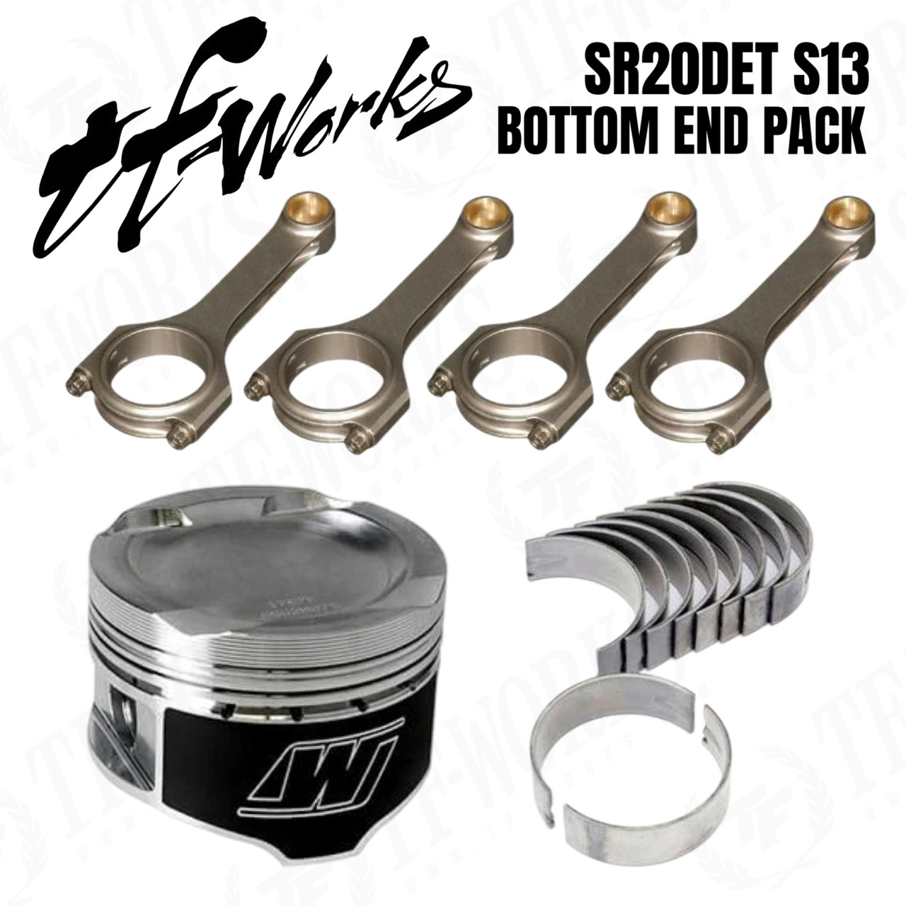 SR20DET - BOTTOM END POWER PACK - Touge Factory