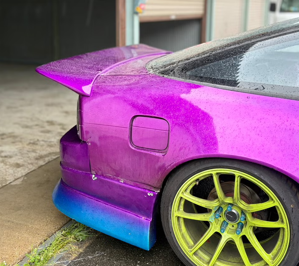 Origin Type 3 Origin Labo S13 180SX Hatch wing Type 4- FRP - Touge Factory