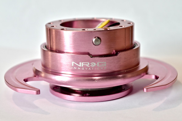 NRG Quick Release Kit Gen 3.0 - Pink Body / Pink Ring w/Handles main image 1