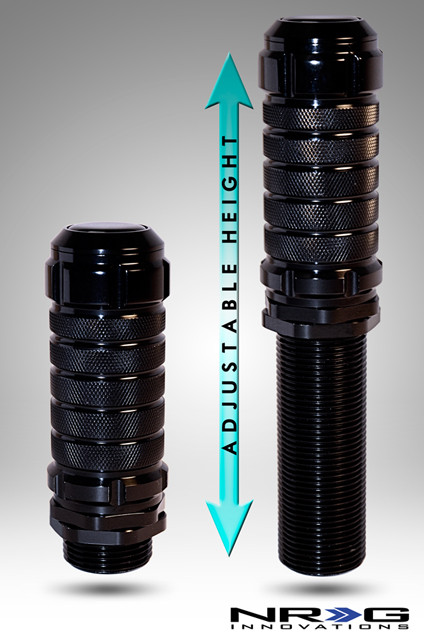NRG Stealth Style Honda Adjustable Shift Knob M10x1.50 Black