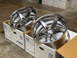 Work Emotion T5R 2P 19x10+22 5x114.3 - GT Silver 