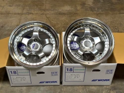 Work Meister S1 3P 18x9+18 / 18x10+18 5x114.3 - Bright Buff 