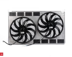 JZX90 / JZX100 Fan Shroud Kit with Dual 12" SPAL Fans