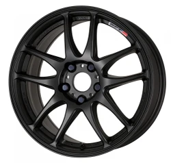 WORK Emotion CR Kiwami 18x9.5 +38 5x100 Matte Black (Full Set)