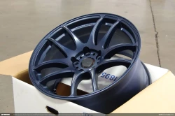 WORK Emotion CR Kiwami 18x9.5 +38 5x114.3 Matte Blue (Full Set)