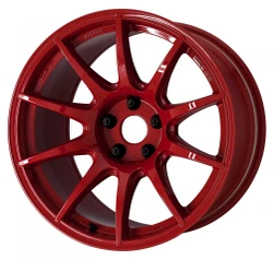 WORK MCO 18x11.0 +18 5x114.3 Red (Pair)