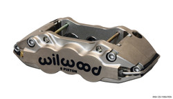 Wilwood W6A Radial Mount Caliper - Nickel Plate Quick Silver Finish